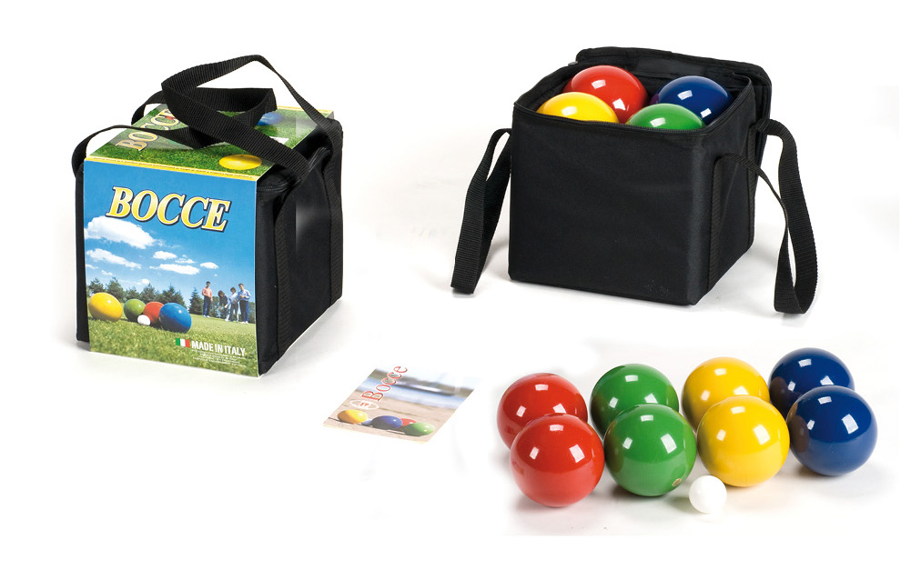 Boccia aus Holz